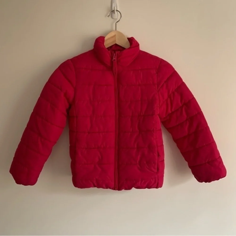 NFS. The Children’s Place Magenta pink puffer jacket size medium 7/8